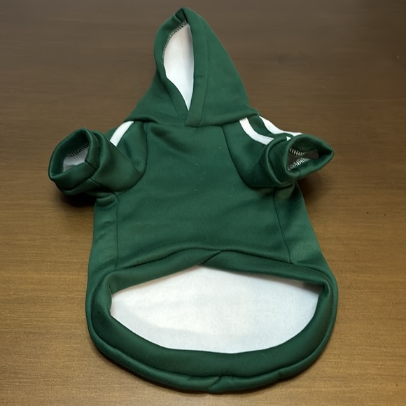 Starbucks Starbarks dog hoodie says size xl but fits small dog Girth 17.5 - Picture 3 of 5